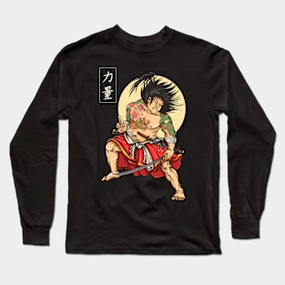 Samurai Hero Long Sleeve T-Shirt